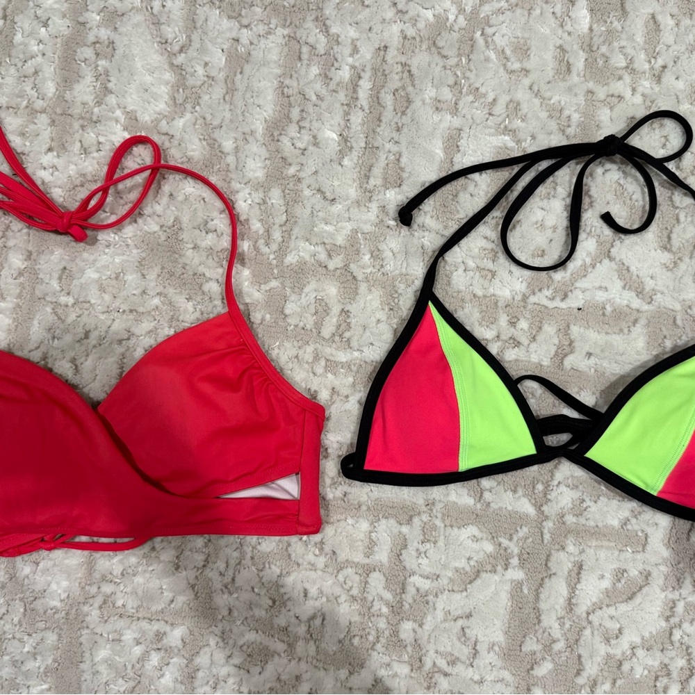 VS PINK swim tops